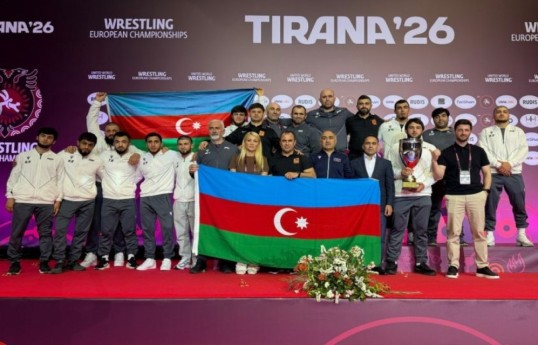 L’équipe nationale d’Azerbaïdjan de lutte libre est devenue championne d’Europe pour la sixième fois