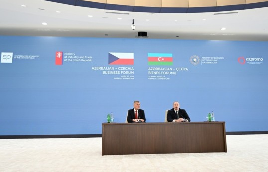 Un forum d’affaires Azerbaïdjan–Tchéquie s’est tenu à Gabala -PHOTO 