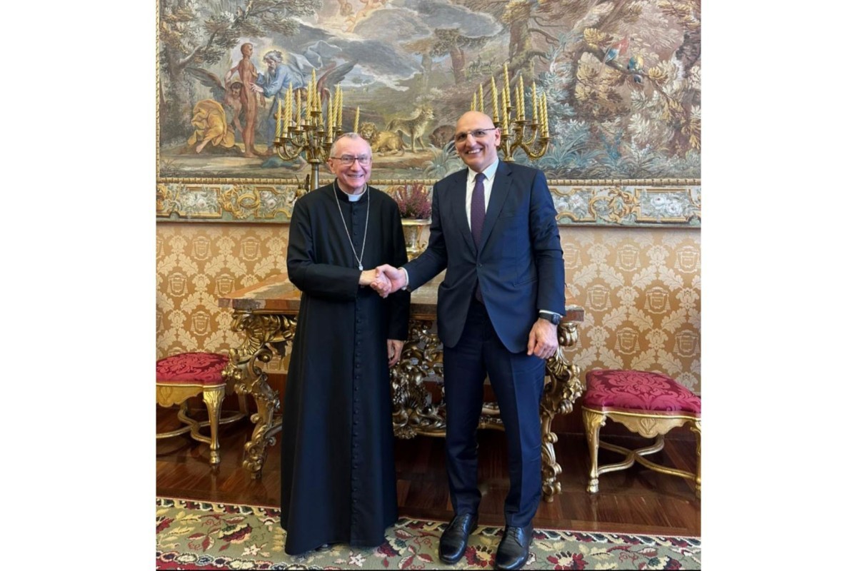 Elchin Amirbayov a discuté de la paix dans le Caucase du Sud avec le Secrétaire d’État du Vatican