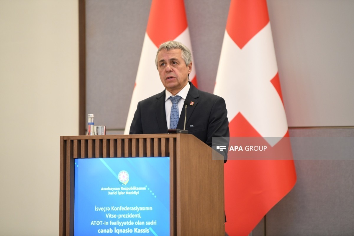 Chef du ministère suisse des Affaires étrangères : Le déminage est l’un des défis humanitaires les plus importants auxquels l’Azerbaïdjan est confronté