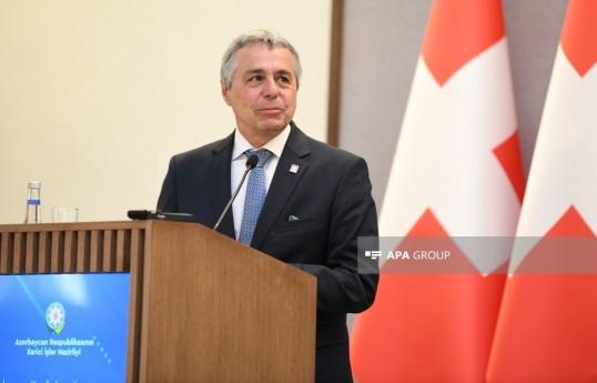 Ministre : La Suisse est intéressée par l’élargissement de sa coopération avec l’Azerbaïdjan dans le secteur des technologies de l’énergie propre