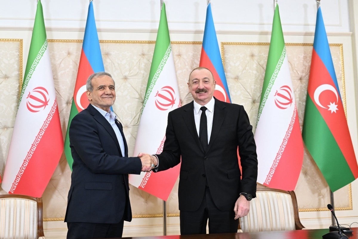 Président Ilham Aliyev a remercié Massoud Pezeshkian