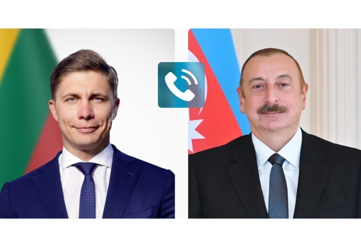 Premier ministre lituanien a appelé le président Ilham Aliyev