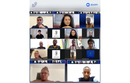 Le Groupe d’initiative de Bakou a tenu une visioconférence avec les membres de la Plateforme des jeunes du Sud global