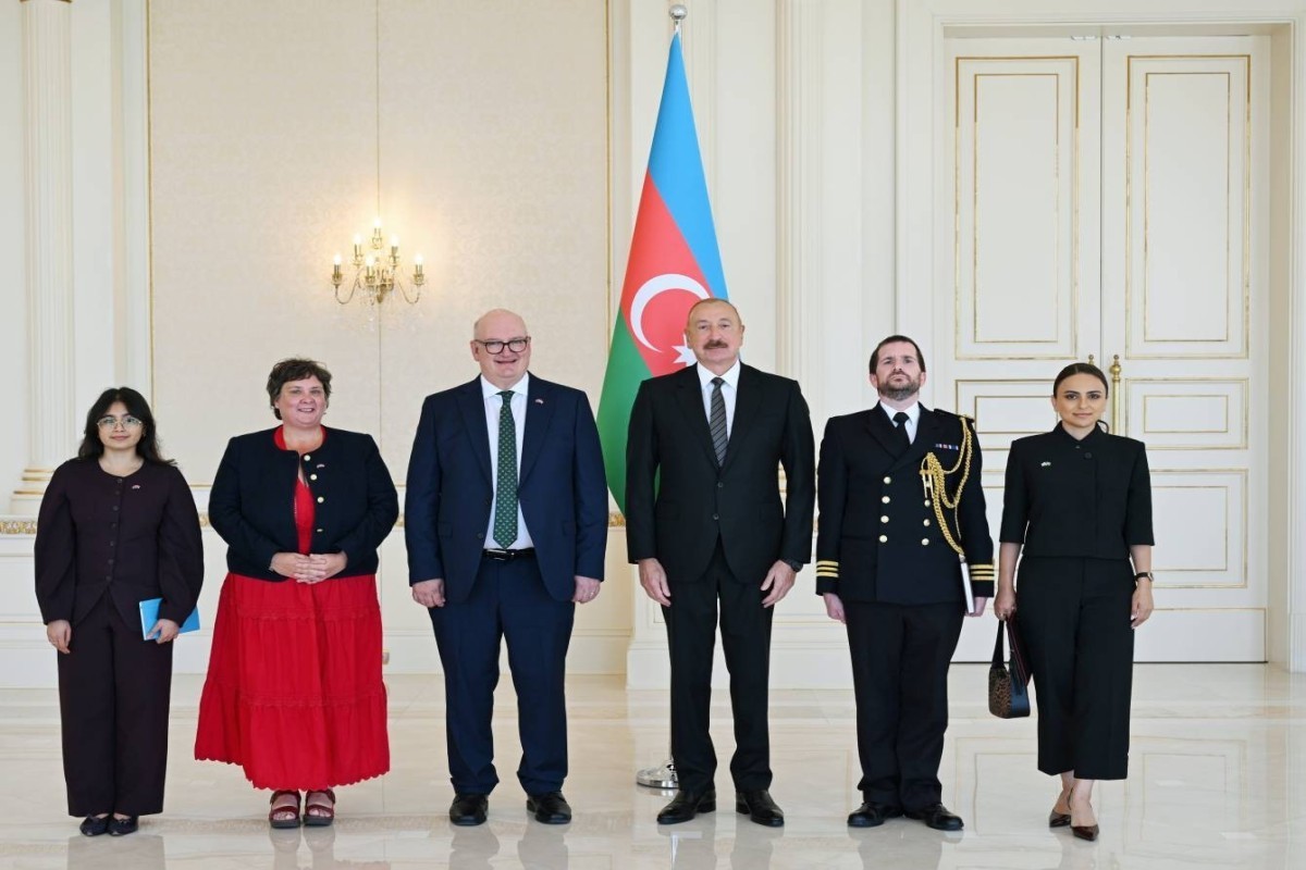 Le président a reçu les lettres de créance du nouvel ambassadeur du Royaume-Uni en Azerbaïdjan