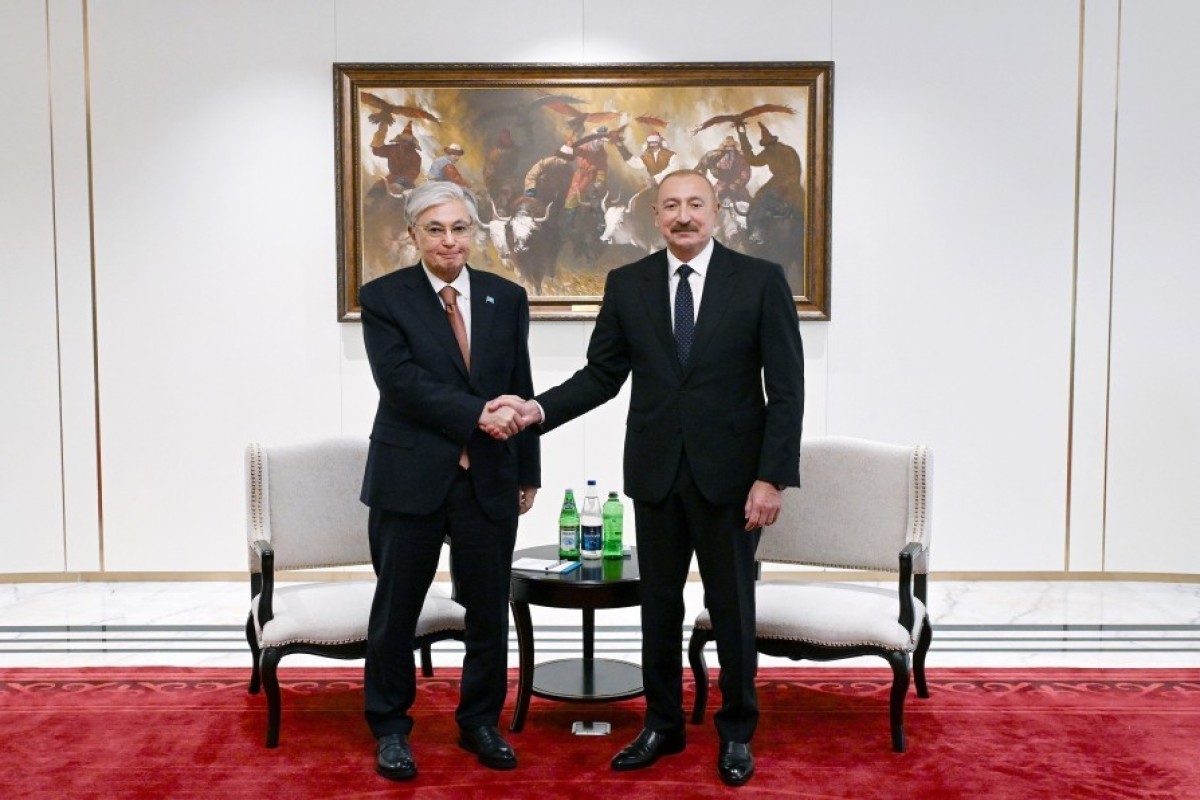 Président Ilham Aliyev a rencontré Kassym-Jomart Tokaïev à Bichkek -ACTUALISÉ 