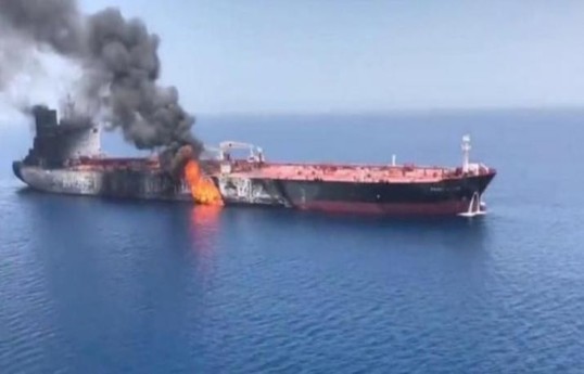 SEPAH : Un superpétrolier a heurté deux mines marines dans le détroit d’Hormuz