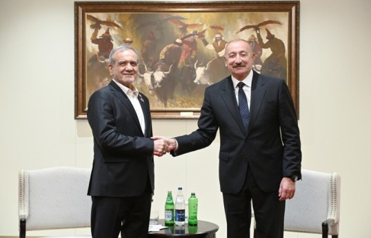 Les présidents de l’Azerbaïdjan et de l’Iran se sont rencontrés à Bichkek -PHOTO -VIDÉO -ACTUALISÉ 