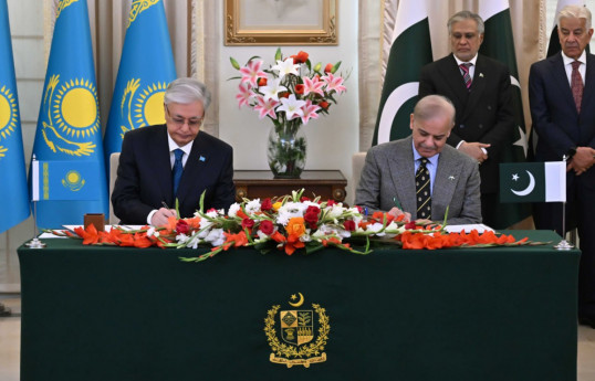 Kazakhstan et le Pakistan ont signé une Déclaration conjointe sur le partenariat stratégique