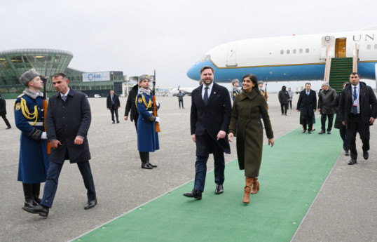 Le vice-président des États-Unis est arrivé en Azerbaïdjan -PHOTO -ACTUALISÉ 