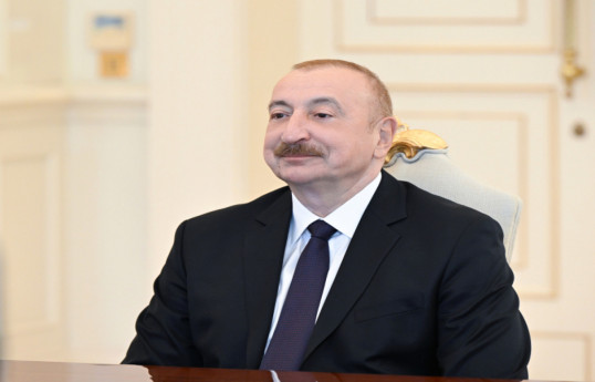 Président Ilham Aliyev