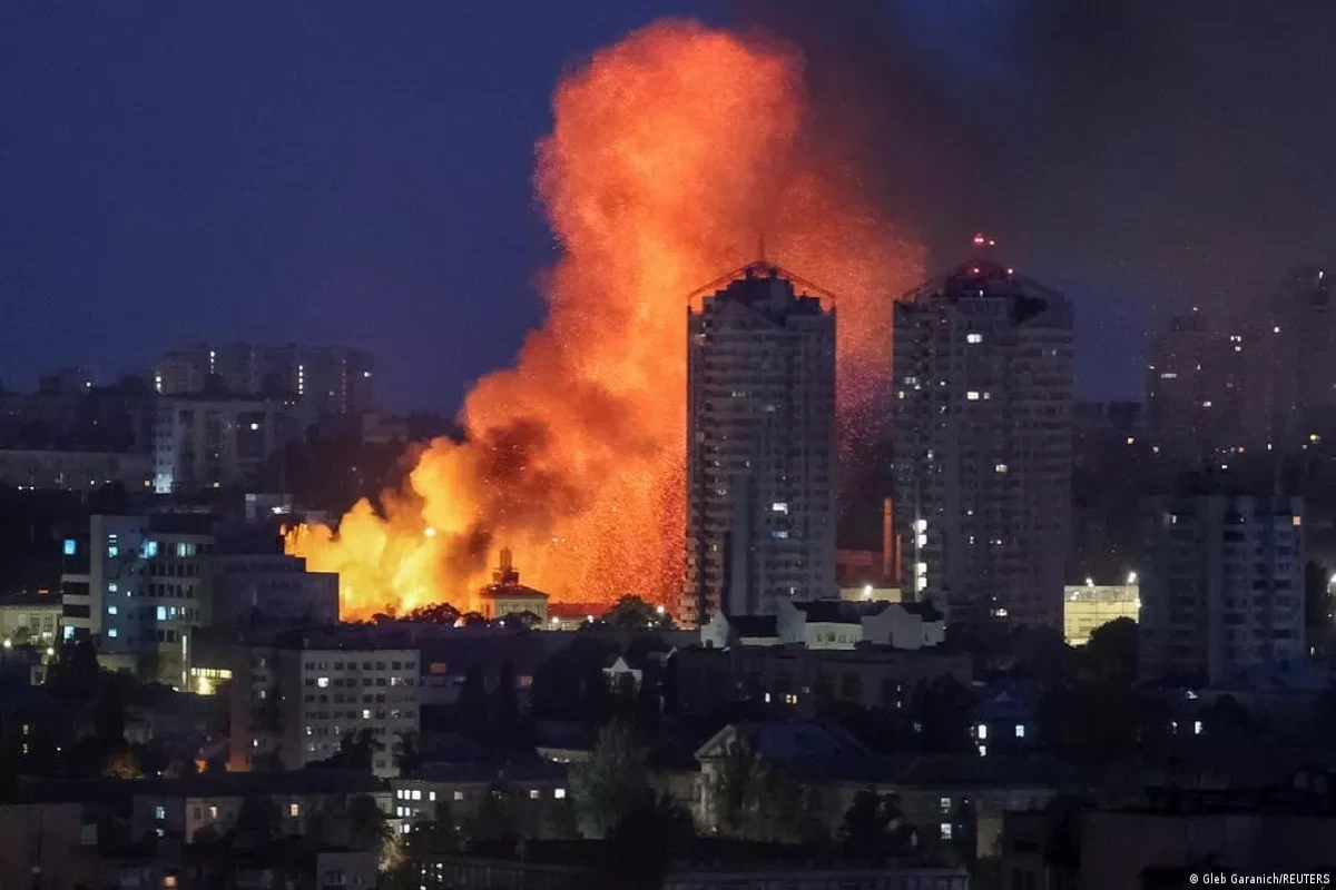 Kiev a été victime d’une attaque de missiles et de drones