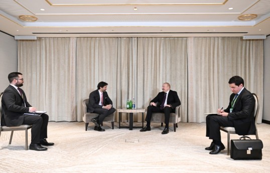 Le président Ilham Aliyev a rencontré à Munich le ministre de la Défense de Slovaquie