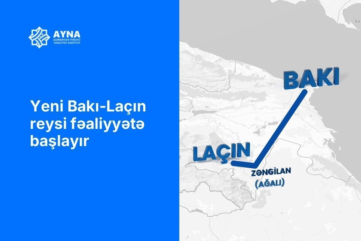 Le premier bus sur la ligne Bakou–Lachin est parti