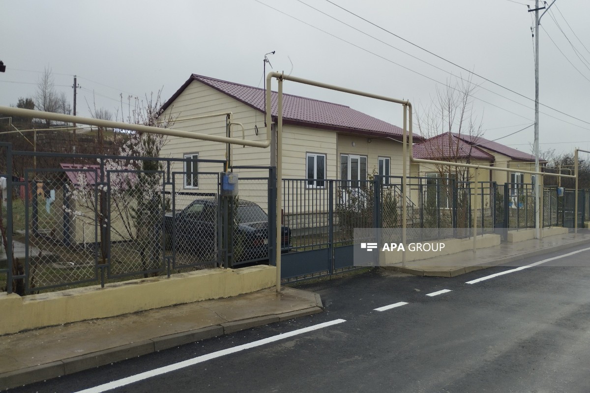 Il est prévu de reloger 130 familles supplémentaires dans le village de Khojavend cette année -PHOTO 