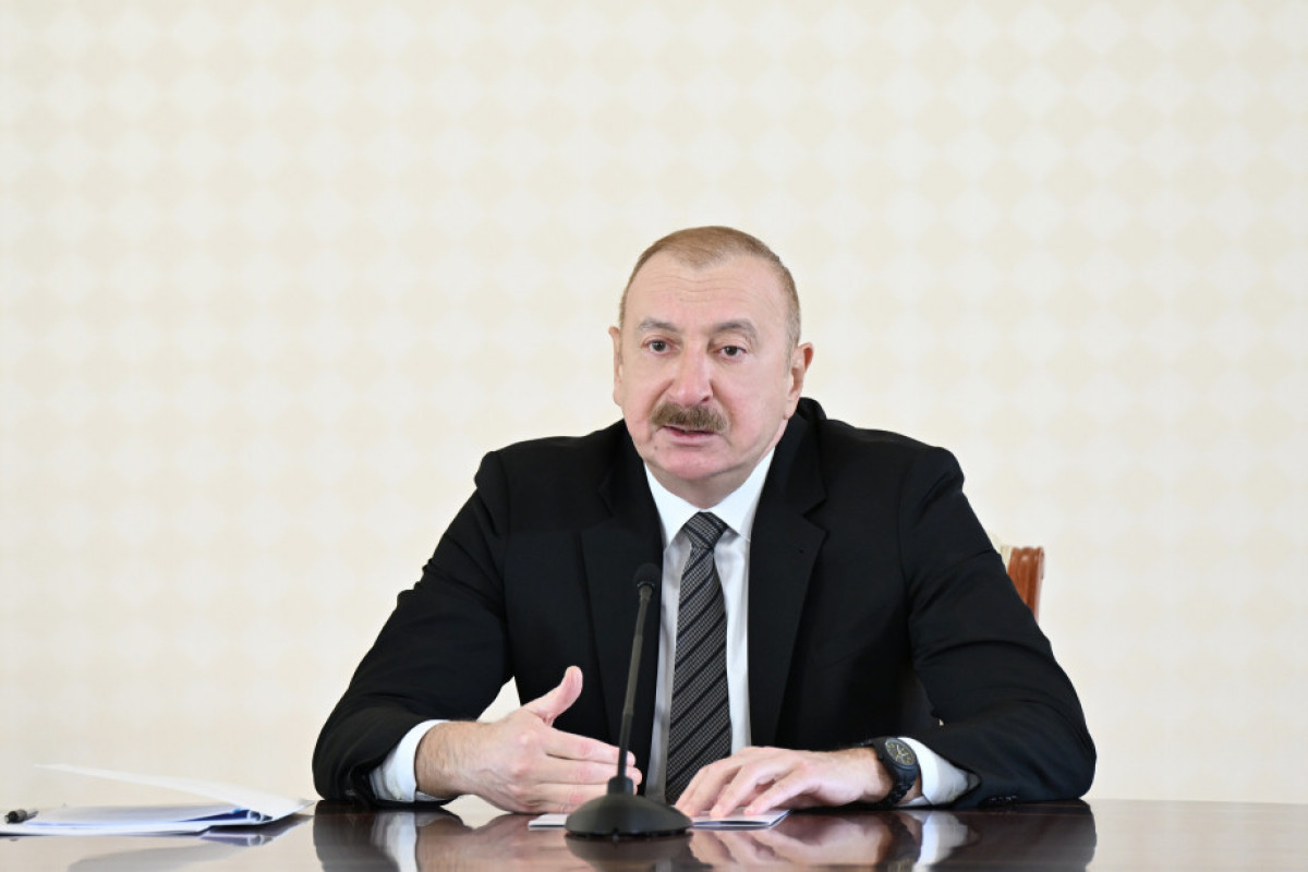 Le président Ilham Aliyev : Des travaux de préparation sont en cours pour la construction de deux grands réservoirs supplémentaires dans les territoires libérés