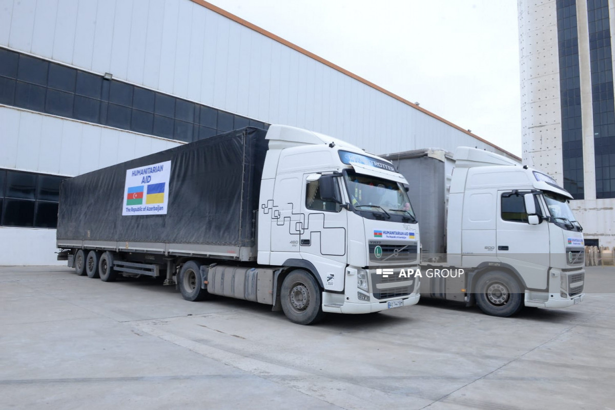 Une nouvelle aide humanitaire a été expédiée de l’Azerbaïdjan vers l’Ukraine -PHOTO -VIDÉO 