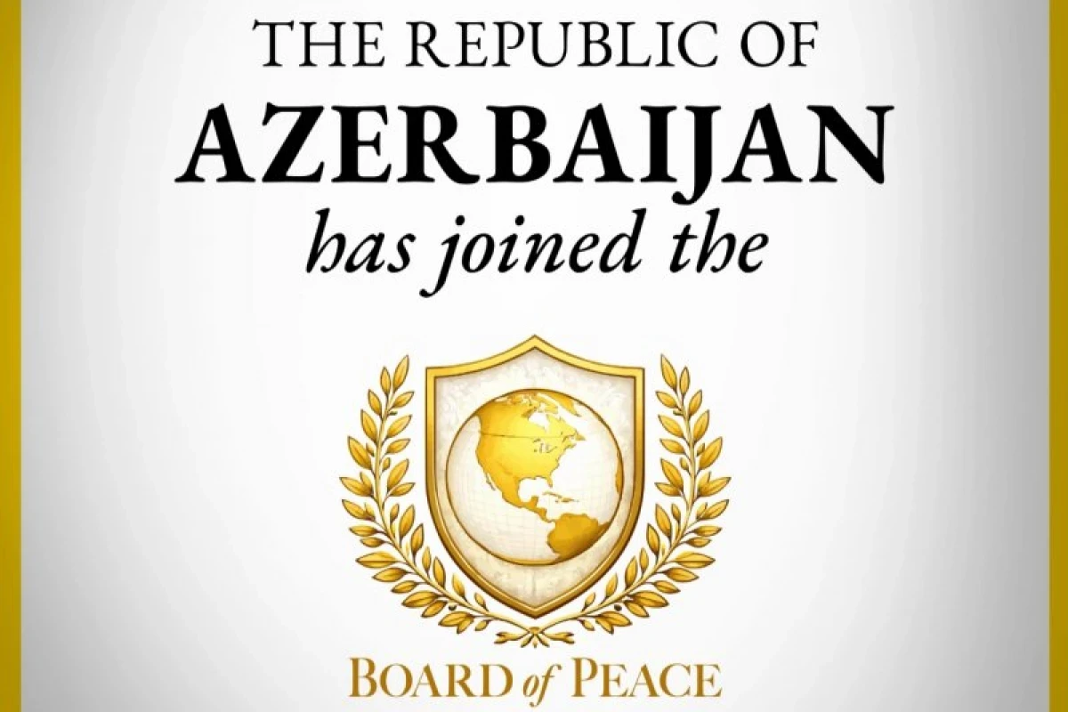 Le Conseil de la Paix a déclaré l’Azerbaïdjan membre fondateur
