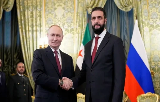 De Poutine à al-Charaa : Nous soutenons vos efforts pour restaurer l’intégrité territoriale de la Syrie