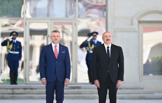 Une vidéo consacrée à la visite du président slovaque à Choucha a été publiée sur le compte du président Ilham Aliyev sur les réseaux sociaux