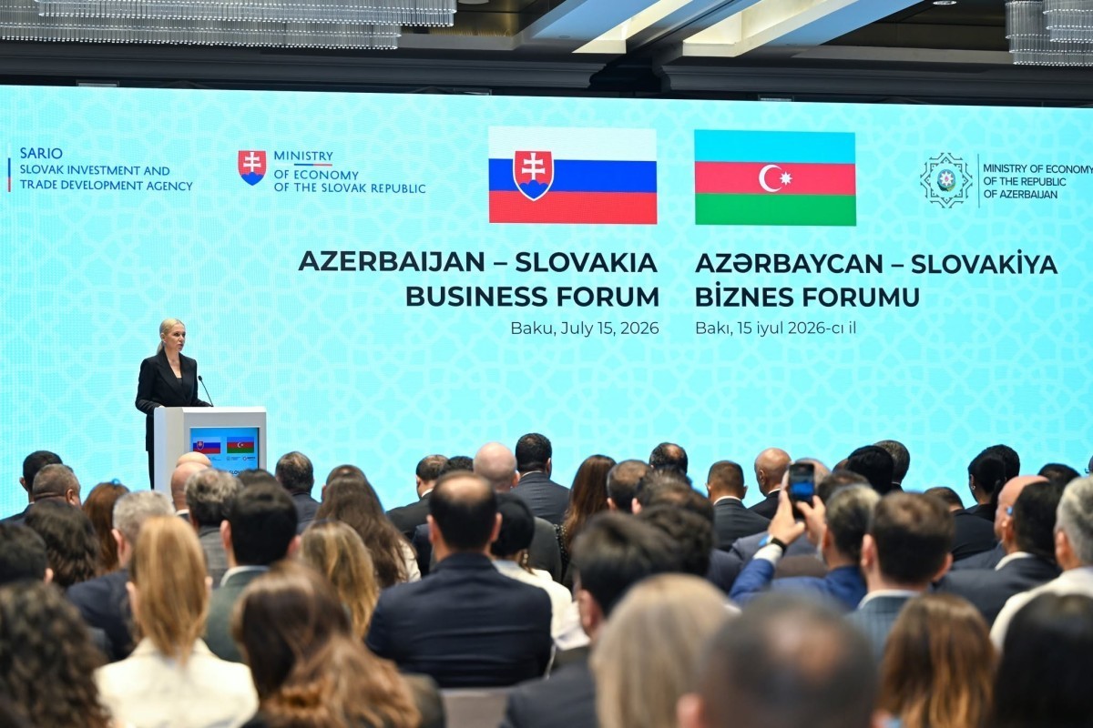 Bakou accueille un forum d`affaires Azerbaïdjan–Slovaquie-<span class="red_color">PHOTO-<span class="red_color">ACTUALISÉ
