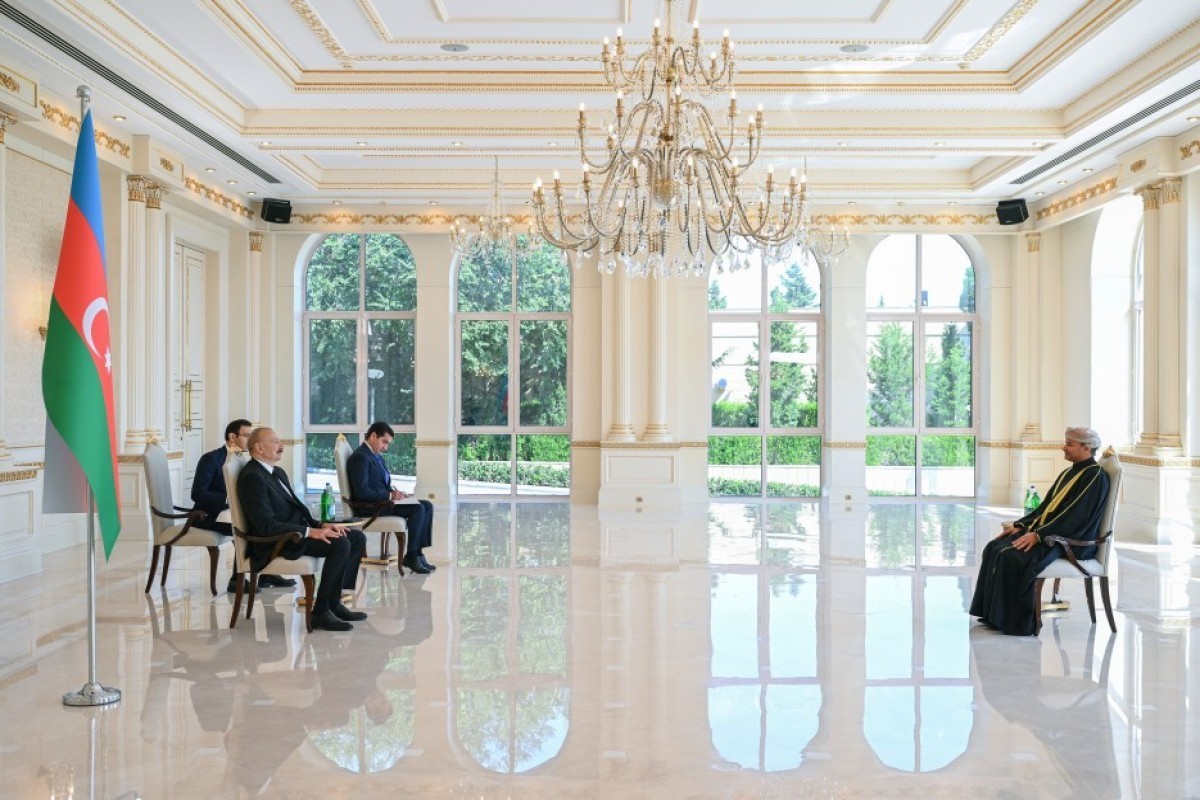 Président Ilham Aliyev a reçu les lettres de créance du nouvel ambassadeur d’Oman