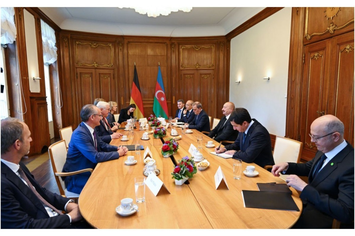 Les présidents de l’Azerbaïdjan et de l’Allemagne se sont rencontrés en format élargi