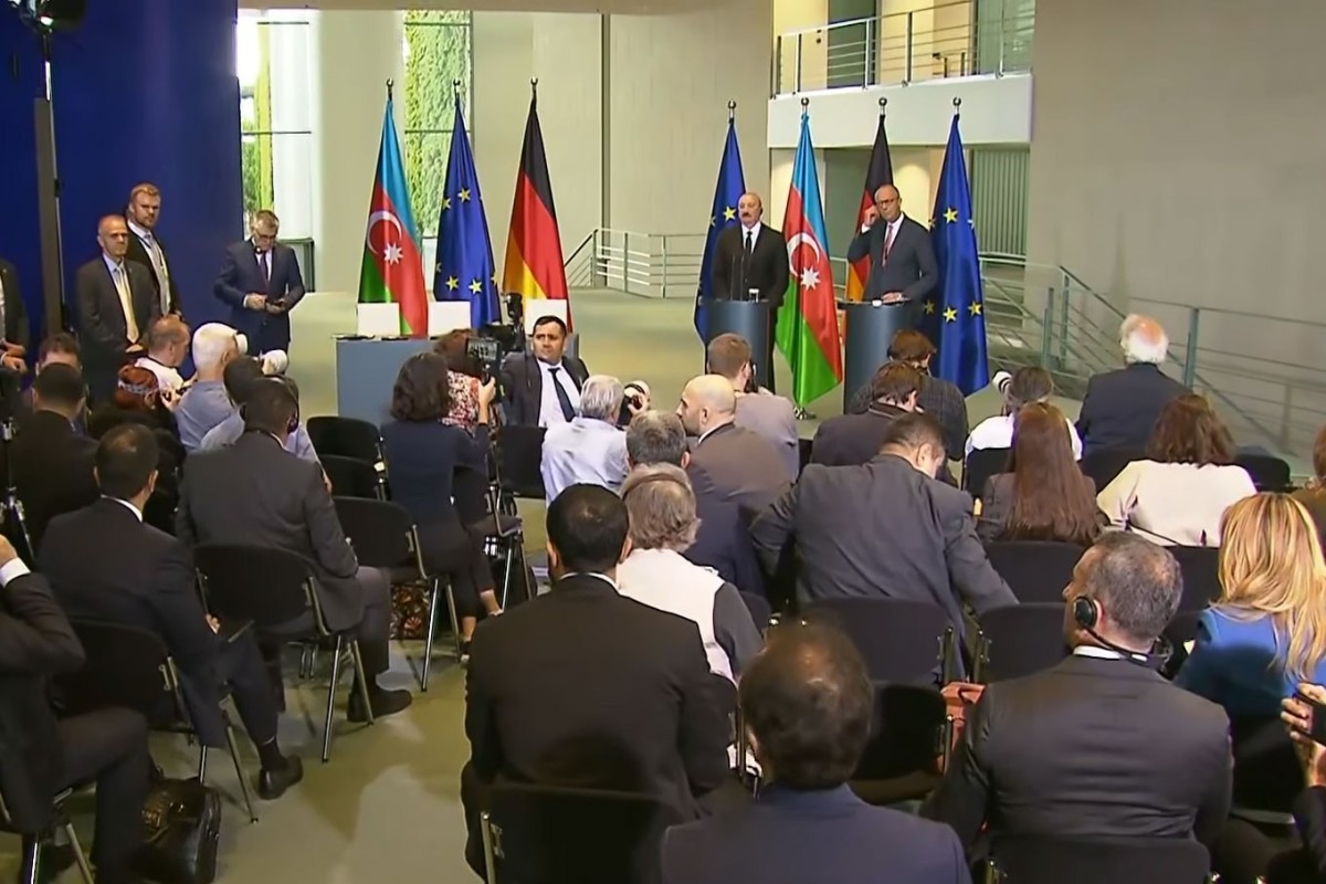 Président : La coopération entre l`Allemagne et l`Azerbaïdjan revêt également une très grande importance en matière de connectivité et de possibilités de transit