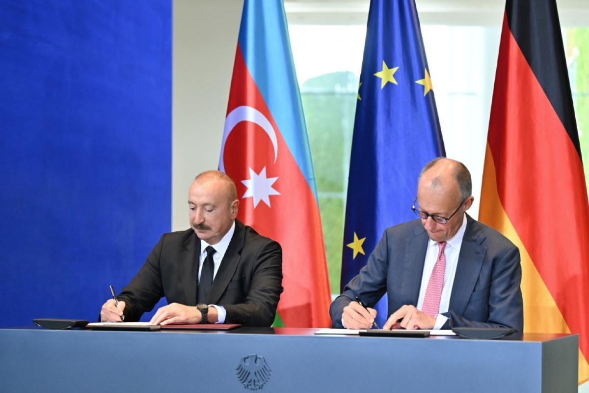 Azerbaïdjan et l’Allemagne ont signé une Déclaration conjointe-<span class="red_color">ACTUALISÉ