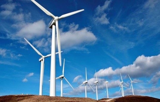 Une superficie de 711,4 kilomètres carrés a été réservée dans la partie de la mer Caspienne appartenant à l’Azerbaïdjan pour la construction de centrales éoliennes