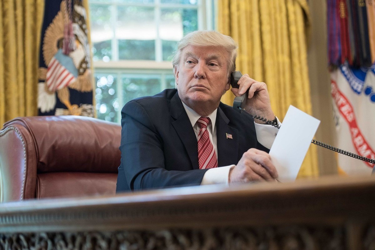 Donald Trump a déclaré avoir eu un entretien téléphonique avec des responsables iraniens