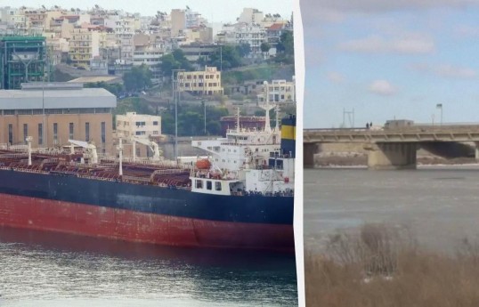 L’armée ukrainienne a frappé en mer Noire un pétrolier de la “flotte fantôme” russe et deux ponts