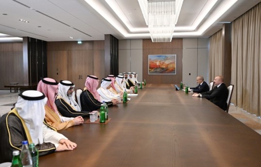 Président a reçu les hauts responsables des institutions membres du Groupe de coordination arabe -PHOTO 