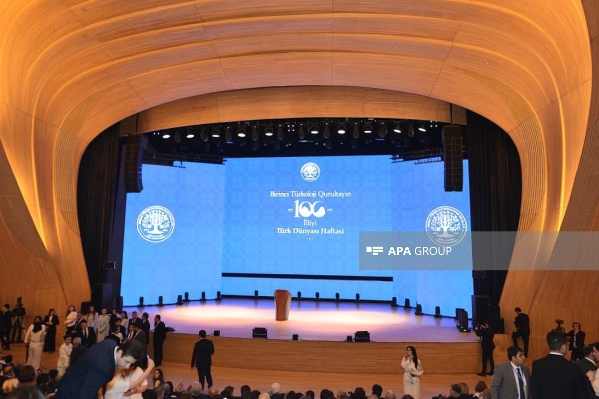 Des cérémonies marquant le 100ᵉ anniversaire du Premier Congrès de turcologie se tiennent à Bakou -<span class="red_color">PHOTO