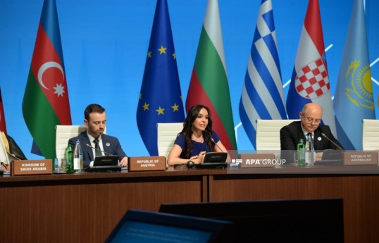 Leyla Aliyeva :  Si la mer Caspienne est en difficulté, cela signifie que l’écosystème mondial est en danger