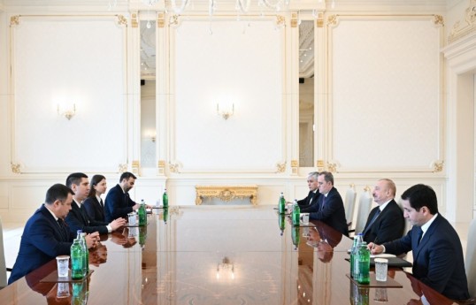 Président Ilham Aliyev a reçu le ministre des Affaires étrangères de Moldavie