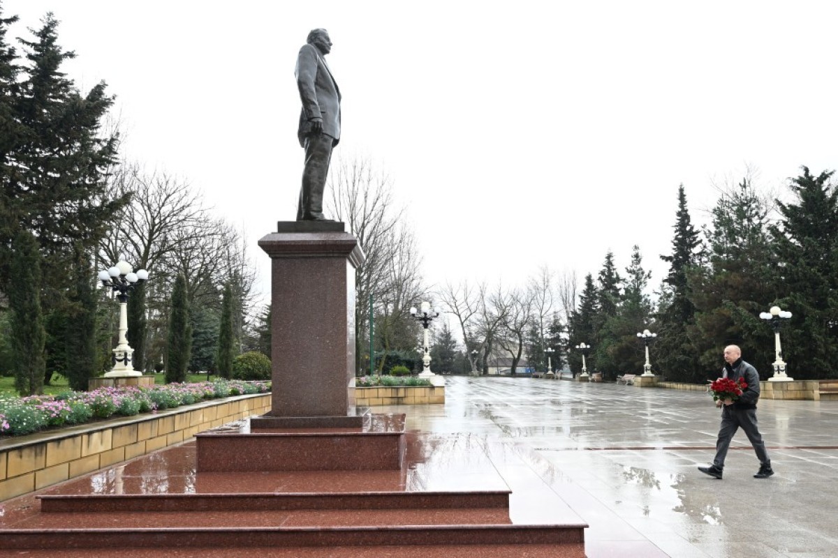 Président Ilham Aliyev a effectué une visite dans le district de Shamakhi