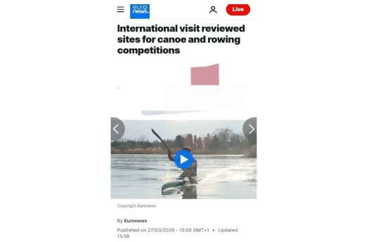 Un reportage consacré à l’aviron en Azerbaïdjan a été diffusé sur Euronews -VIDÉO 