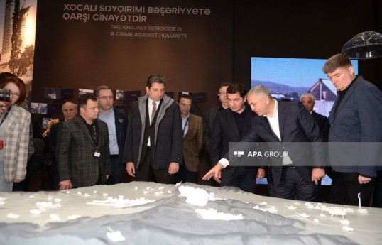 Les représentants du corps diplomatique ont visité le Mémorial du génocide de Khojaly -PHOTO 