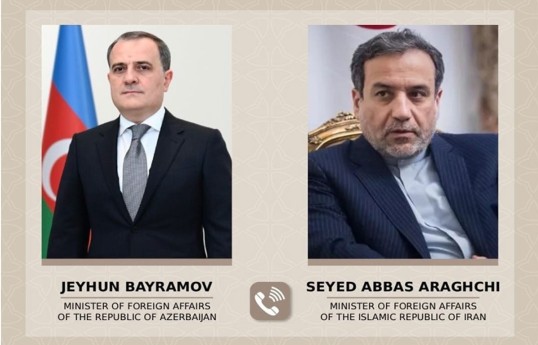 Araghchi a informé Djeyhoun Baïramov du processus de négociations -ACTUALISÉ 