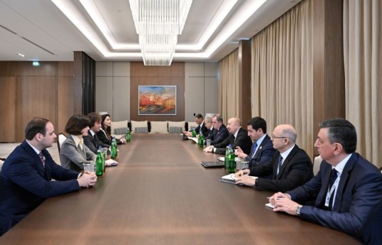 Le président Ilham Aliyev a rencontré le Premier ministre géorgien, des documents ont été signés