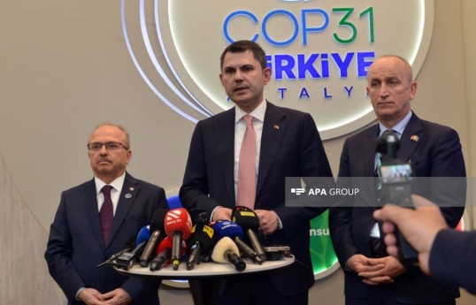 Président désigné de la COP31, Murat Kurum