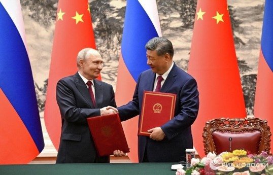 Président russe Vladimir Poutine et Président chinois Xi Jinping