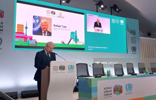 Rafael Tuts : l'ONU-Habitat se réjouit de la poursuite de son partenariat avec l’Azerbaïdjan