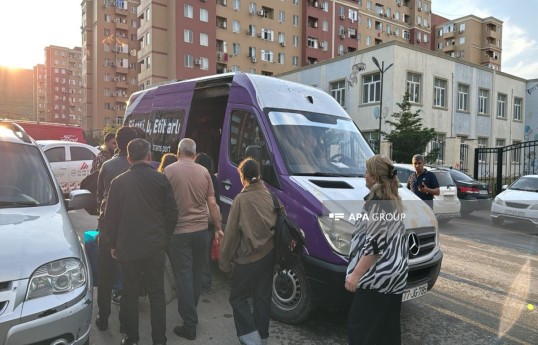 Le prochain convoi de réinstallation a pris la route vers le village de Chukurbayli, dans le district de Jabrayil -PHOTO 