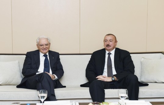 Président de l’Italie a félicité le dirigeant de l’Azerbaïdjan