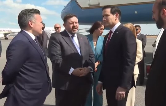 Le secrétaire d’État américain Marco Rubio est en visite en Arménie-PHOTO 