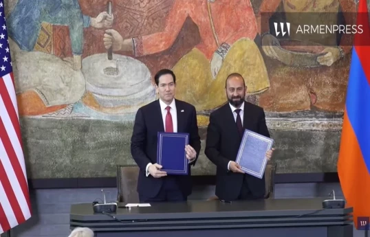 Arménie et les États-Unis ont paraphé l’accord-cadre du projet TRIPP-ACTUALISÉ 