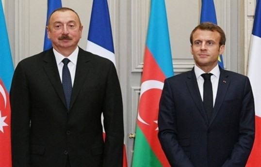 Macron a félicité le président Ilham Aliyev