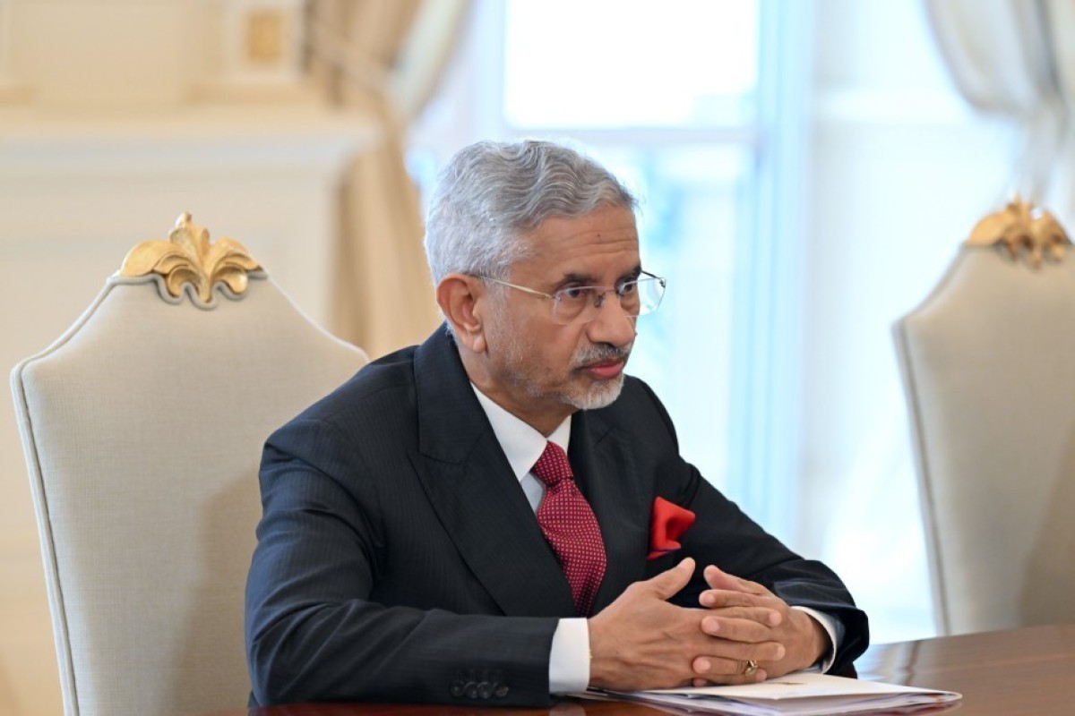 Le président azerbaïdjanais Ilham Aliyev reçoit le ministre indien des Affaires étrangères